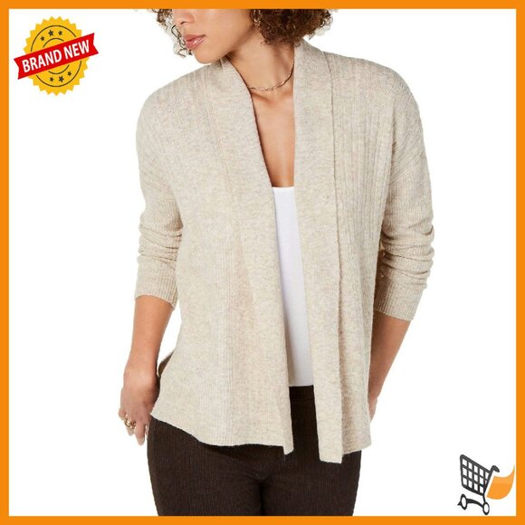 X-Large Open-Front Cardigan Relaxed Fit Machine Washable